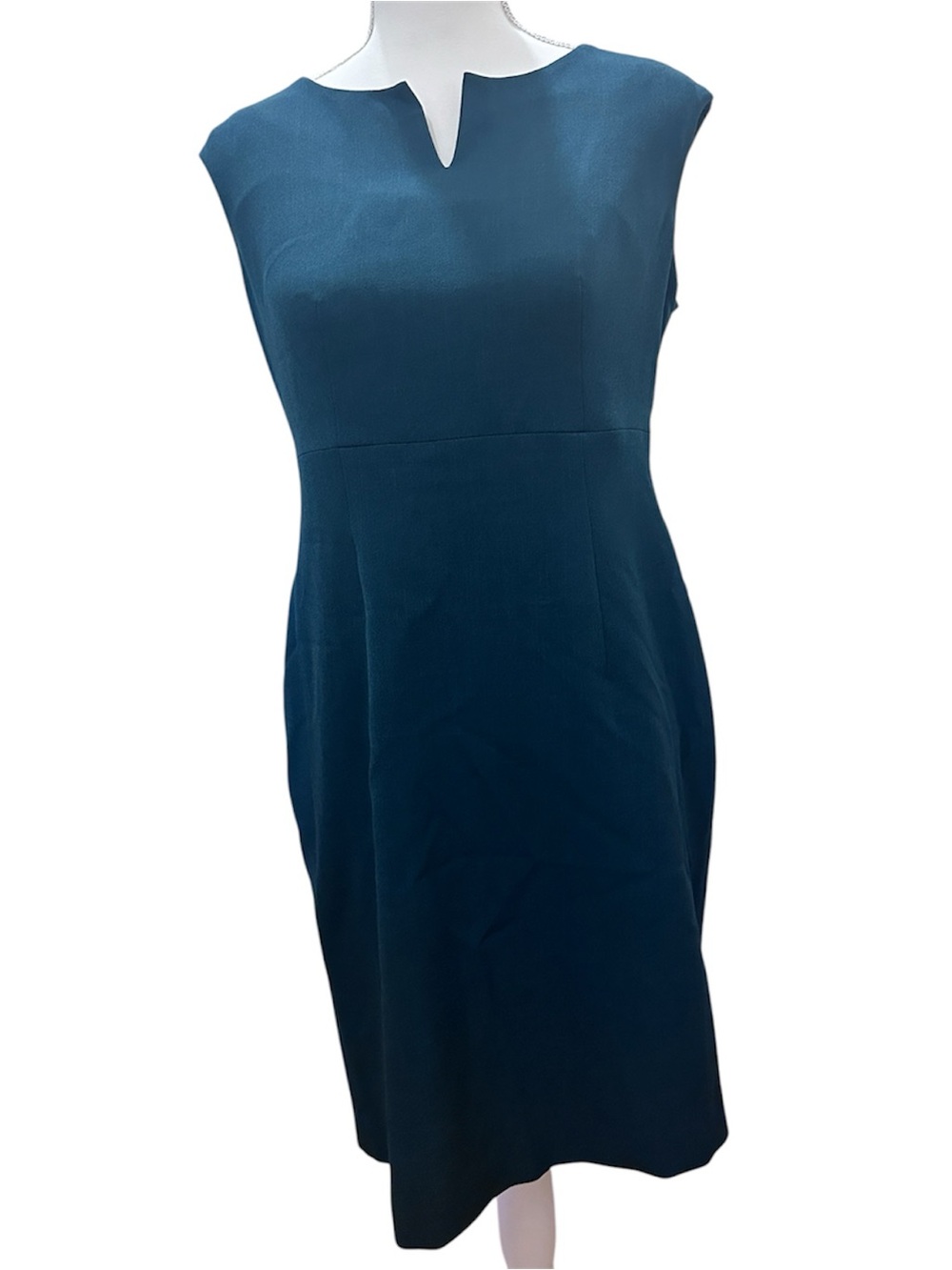 NWT - Kasper Notched-Neck Sheath Dress